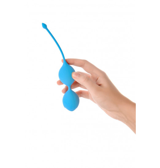 Голубые вагинальные шарики Toyfa A-toys