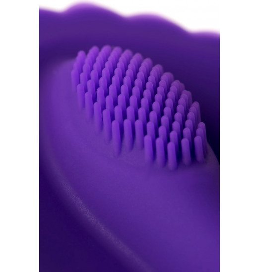 Фиолетовый вибратор для ношения в трусиках