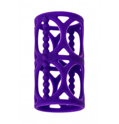 Фиолетовая насадка-сетка на член