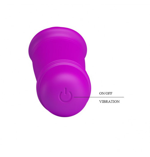 Мини-вибратор Emily с 10 видами вибрации - 12,7 см.