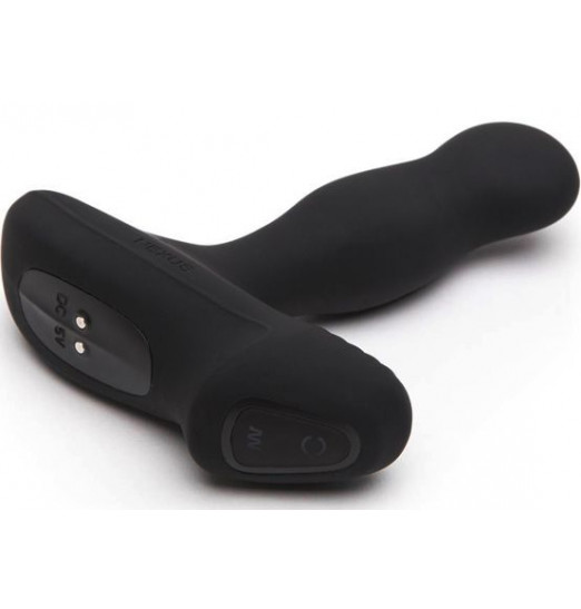 Чёрный перезаряжаемый массажёр предстательной железы NEXUS Revo Slim Чёрный перезаряжаемый массажёр предстательной железы NEXUS Revo Slim