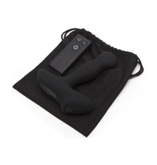 Чёрный перезаряжаемый массажёр предстательной железы NEXUS Revo Slim Чёрный перезаряжаемый массажёр предстательной железы NEXUS Revo Slim