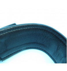 Набор БДСМ-аксессуаров из гладкой кожи: ошейник, наручники и оковы