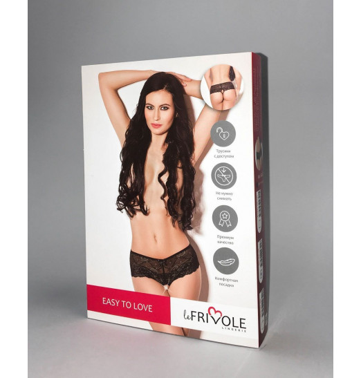 Классные трусики с доступом и аккуратными бантиками Классные трусики с доступом и аккуратными бантиками