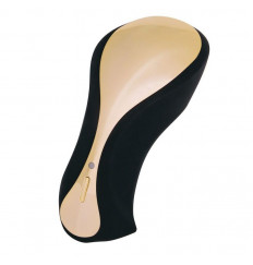 Чёрно-золотой клиторальный вибромассажер WANAME Surf