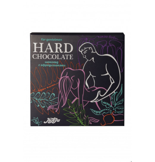 Шоколад с афродизиаками для мужчин JuLeJu Hard Chocolate - 9 гр.