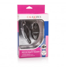 Чёрный вибростимулятор для ношения в трусиках Lock-N-Play Remote Petite Panty Teaser