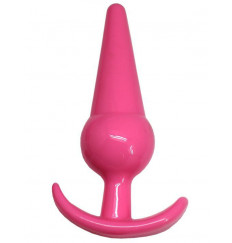 Набор из 4 розовых анальных пробок для ношения
