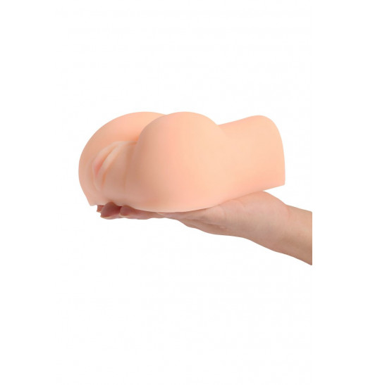 Мастурбатор-вагина с двумя любовными отверстиями