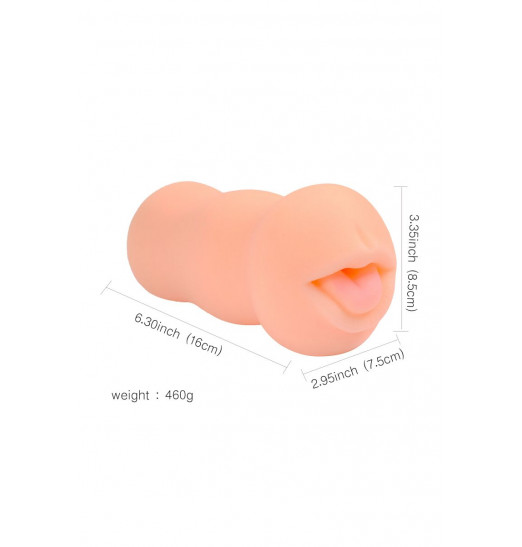 Мастурбатор-ротик XISE с реалистичной внутренней текстурой