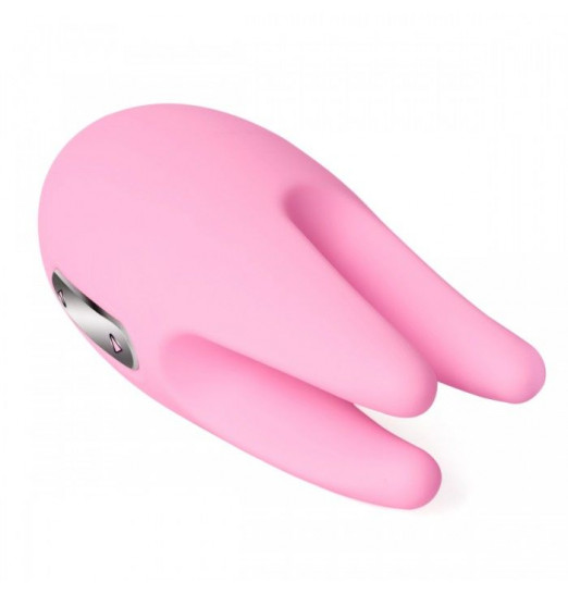 Розовый вибростимулятор клитора Cookie с подвижными щупальцами Розовый вибростимулятор клитора Cookie с подвижными щупальцами