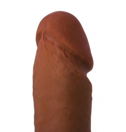 Фаллоимитатор-мулат TOYFA RealStick Elite Mulatto - 21 см.