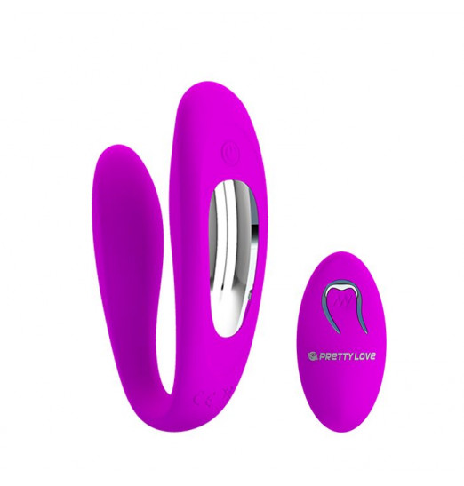 Вибромассажер для пар Letitia с пультом ДУ