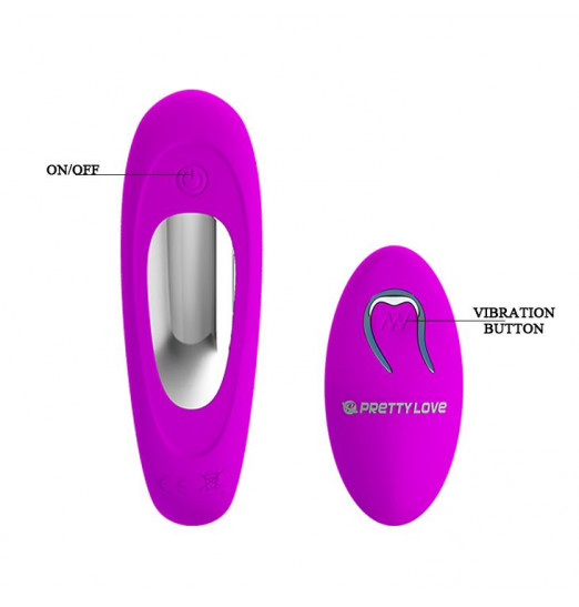 Вибромассажер для пар Letitia с пультом ДУ