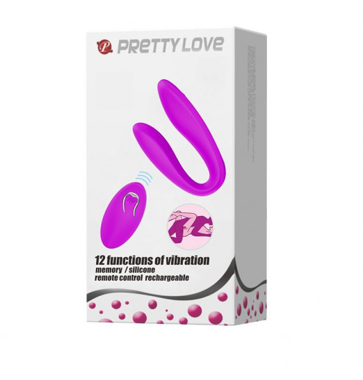 Вибромассажер для пар Letitia с пультом ДУ