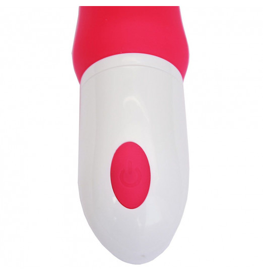 Розовый гибкий рельефный вибратор Sparta - 23 см. Розовый гибкий рельефный вибратор Sparta - 23 см.