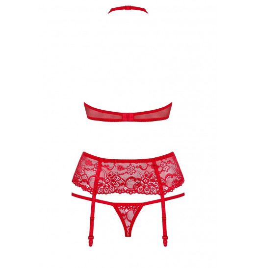 Яркий комплект из цветочного ажура Яркий комплект из цветочного ажура