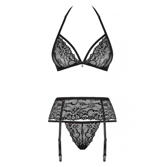 Яркий комплект из цветочного ажура Яркий комплект из цветочного ажура