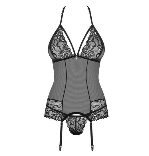 Сексуальный корсаж с кружевами