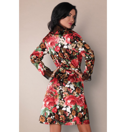 Яркий пеньюар Hatie с цветочным рисунком Яркий пеньюар Hatie с цветочным рисунком