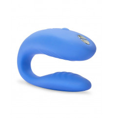 Голубой вибромассажер для пар We-Vibe Match