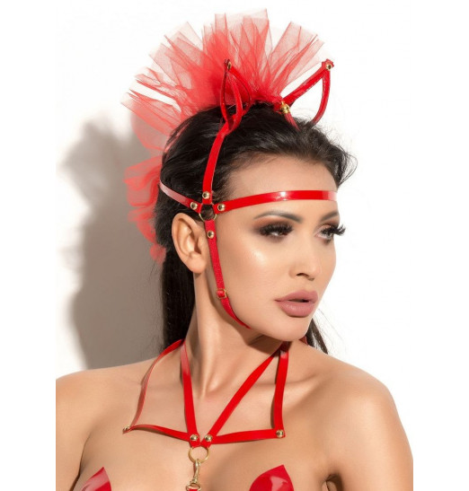 Маска с ушками Queen of hearts Allure Маска с ушками Queen of hearts Allure