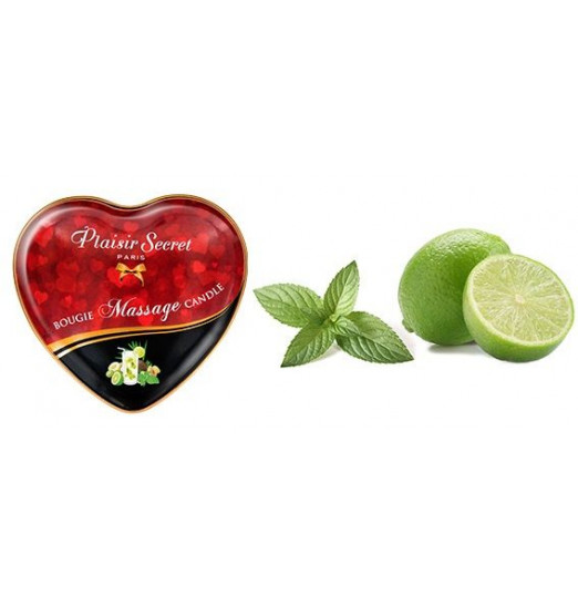 Массажная свеча с ароматом мохито Bougie Massage Candle - 35 мл. Массажная свеча с ароматом мохито Bougie Massage Candle - 35 мл.