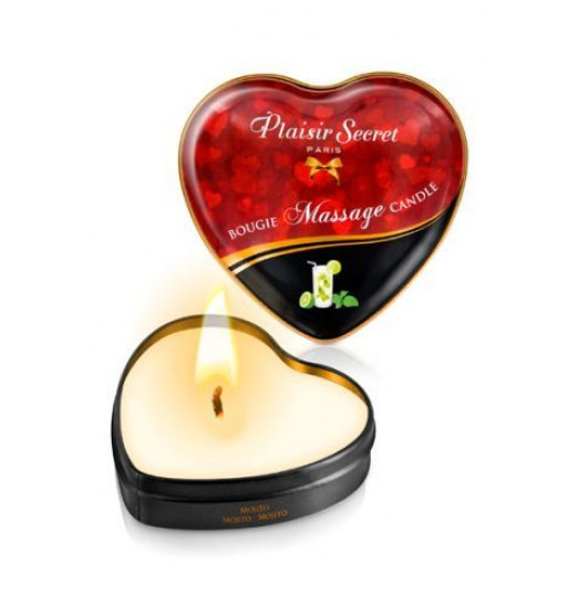 Массажная свеча с ароматом мохито Bougie Massage Candle - 35 мл. Массажная свеча с ароматом мохито Bougie Massage Candle - 35 мл.