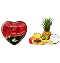 Массажная свеча с ароматом экзотических фруктов Bougie Massage Candle - 35 мл.