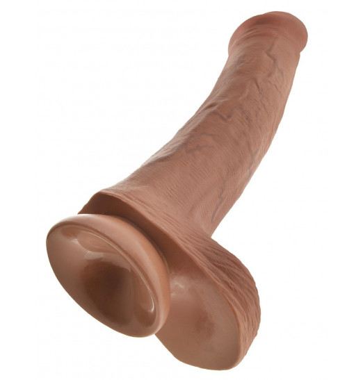 Фаллоимитатор-мулат на присоске 13 Cock with Balls - 35,6 см. Фаллоимитатор-мулат на присоске 13 Cock with Balls - 35,6 см.