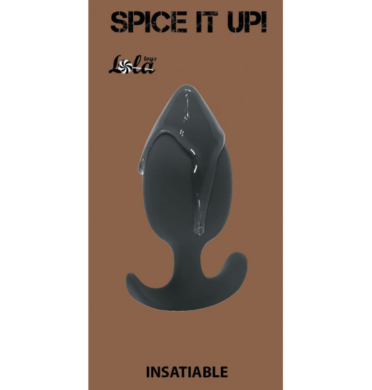 Серая анальная пробка Insatiable - 10,5 см. Серая анальная пробка Insatiable - 10,5 см.