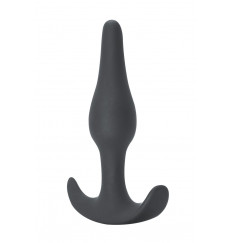 Серая анальная пробка Starter - 10,5 см.