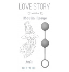 Серые вагинальные шарики Love Story Moulin Rouge