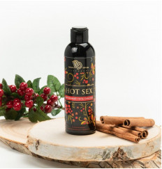 Согревающий и возбуждающий интимный гель-смазка HOT SEX - 200 мл.