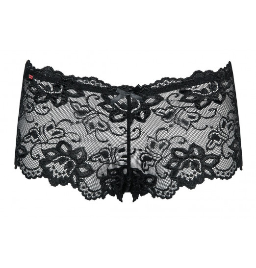 Ажурные трусики-шорты с крупным цветочным узором Ажурные трусики-шорты с крупным цветочным узором