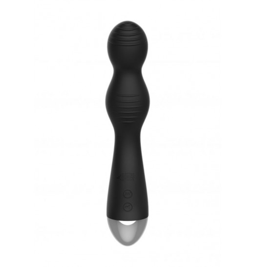 Чёрный вибратор с электростимуляцией E-Stimulation G-spot Vibrator - 19,5 см. Чёрный вибратор с электростимуляцией E-Stimulation G-spot Vibrator - 19,5 см.