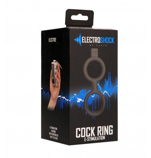 Кольцо с электростимуляцией E-Stimulation Cock Ring with Ballstrap Кольцо с электростимуляцией E-Stimulation Cock Ring with Ballstrap