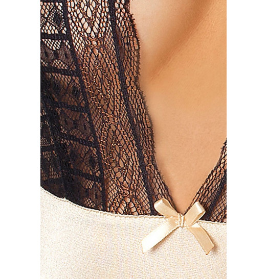 Соблазнительное боди Olimpia с кружевным лифом