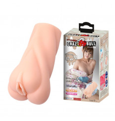 Мастурбатор-вагина Crazy Bull Heart Shape с эффектом смазки