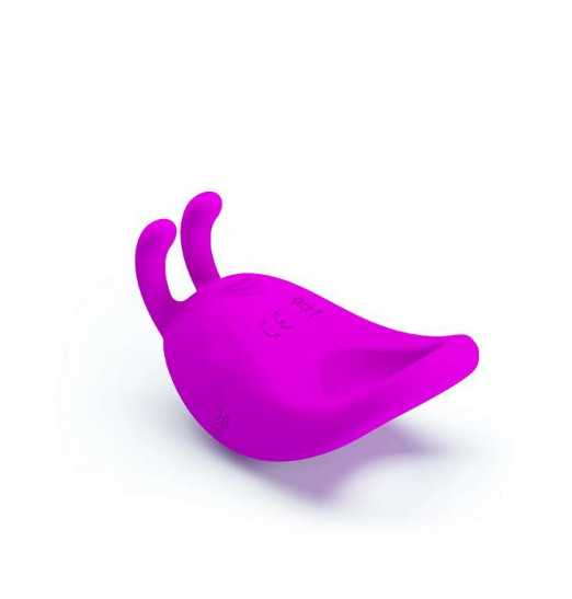 Лиловое эрекционное кольцо с вибрацией Rabbit Vibrator
