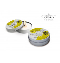 Массажная свеча Petits Joujoux Waikiki Beach с ароматом кокоса и ананаса - 33 гр.