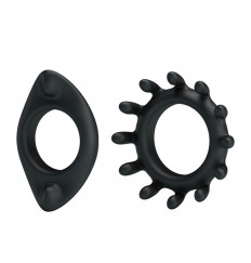 Набор из 2 фигурных эрекционных колец