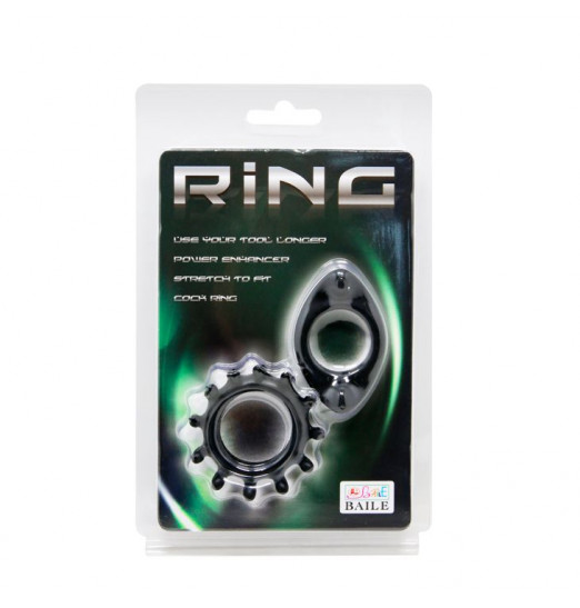 Набор из 2 фигурных эрекционных колец