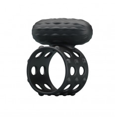 Широкое эрекционное кольцо с вибрацией Osborn