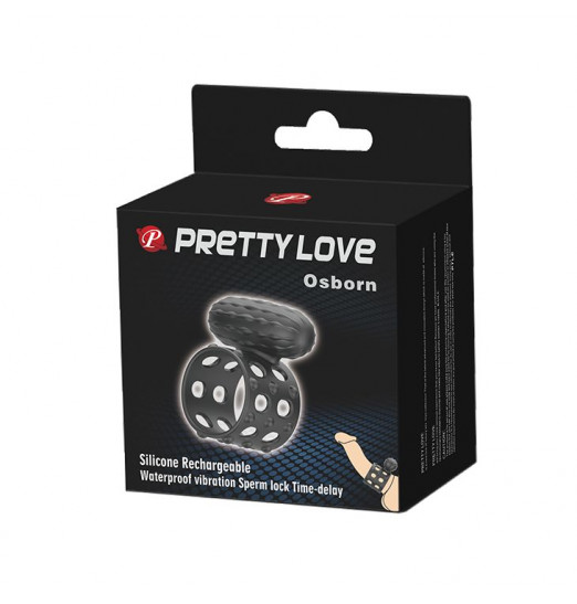 Широкое эрекционное кольцо с вибрацией Osborn