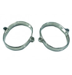 Большие овальные оковы на навесном замке