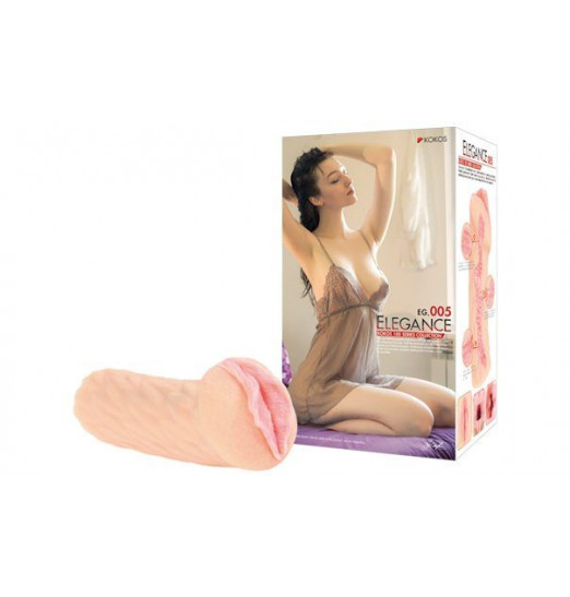 Ультра реалистичный мастурбатор-вагина с двойным слоем материала ELEGANCE