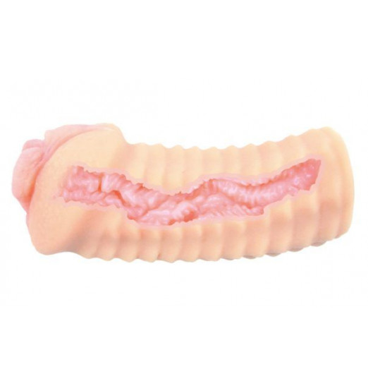 Супер реалистичный мастурбатор-вагина с двойным слоем материала