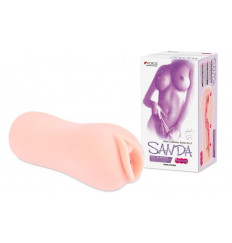 Мастурбатор-вагина Sanda с рельефным тоннелем