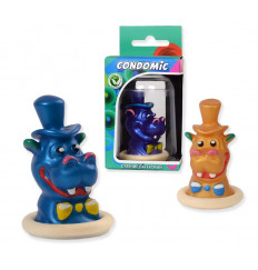 Сувенирный латексный презерватив  Бегемот